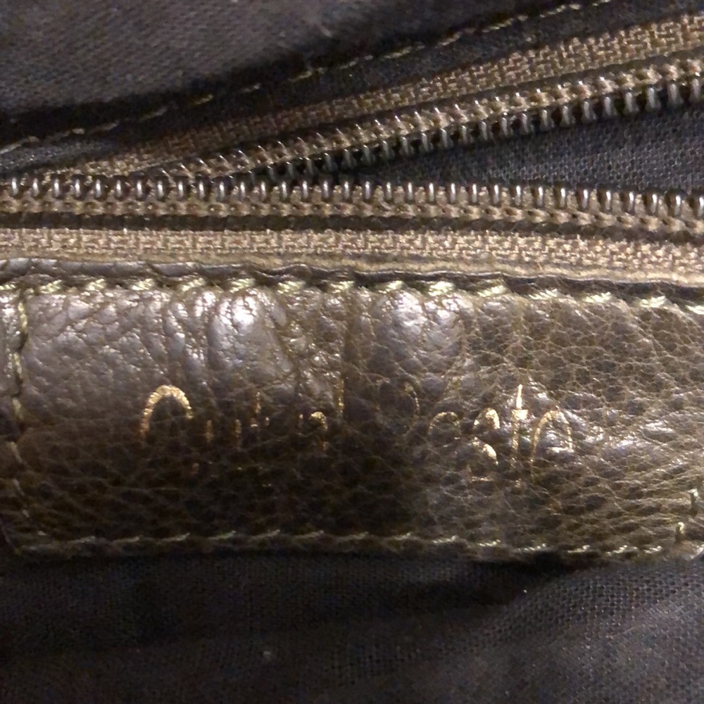 Cut N Paste Los Angeles crossbody Leather Hobo Bag - Picture 5 of 6